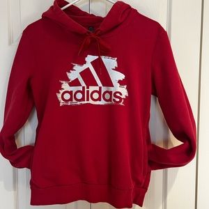 Red Adidas Hoodie